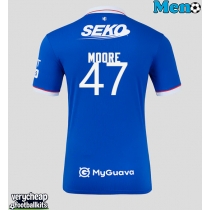 Rangers Mikey Moore #47 Replica Home Shirt 2025-26 Short Sleeve